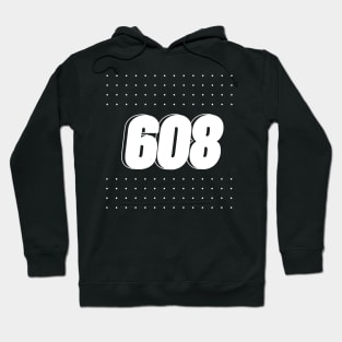 608 area code, wisconsin Hoodie